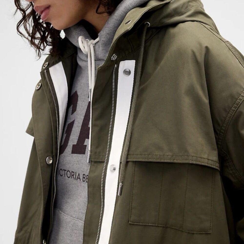 NWT Gap X Victoria Beckham Parka-XS/S - Picture 3 of 9